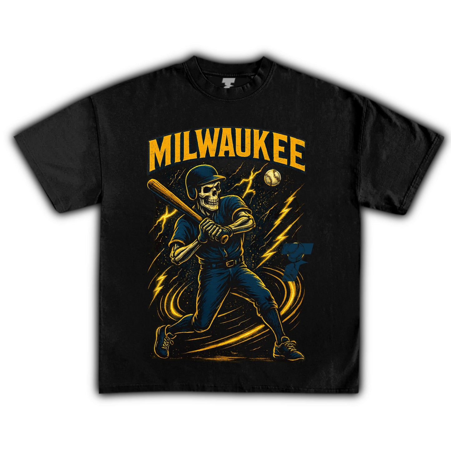 BREWERS SKULL TEE