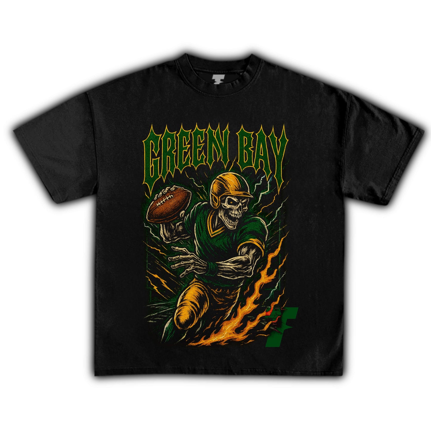 PACKERS SKULL TEE