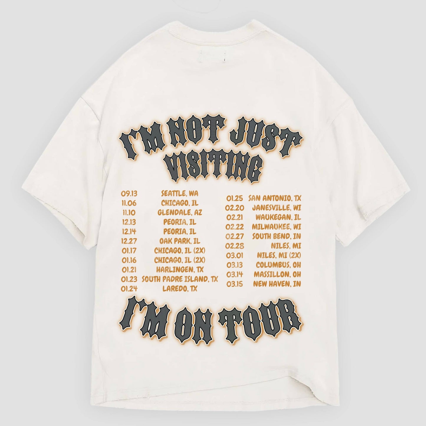 RUBEN RAMIREZ TOUR TEE (Double Sided)