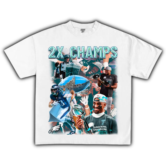 EAGLES CHAMPS TEE