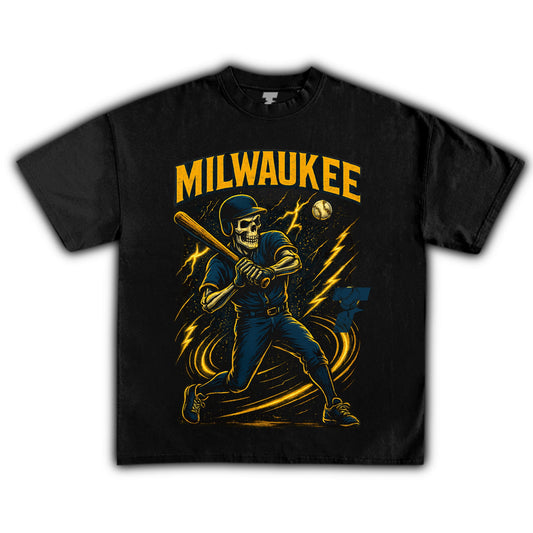 BREWERS SKULL TEE