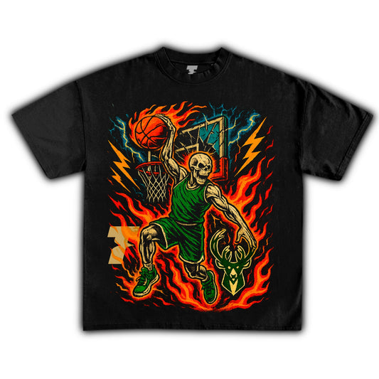 BUCKS SKULL TEE
