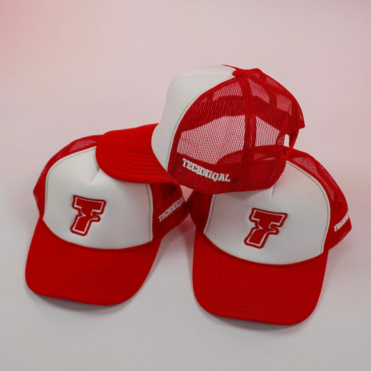 TRUCKER HAT (RED)